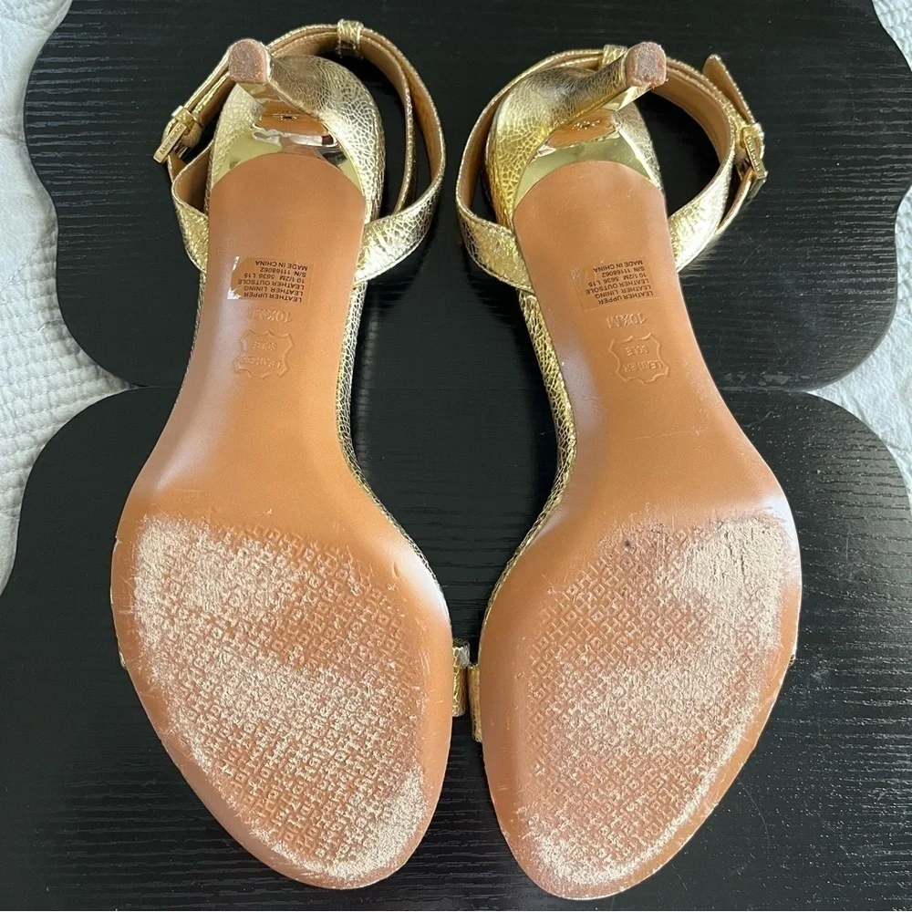 Tory Burch Elana Metallic sandals